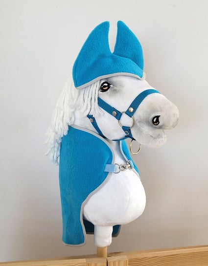 Zestaw Dla Hobby Horse A3: Derka + Nauszniki – Turkusowy Super Hobby Horse