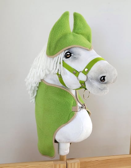 Zestaw Dla Hobby Horse A3: Derka + Nauszniki – Zielony Super Hobby Horse