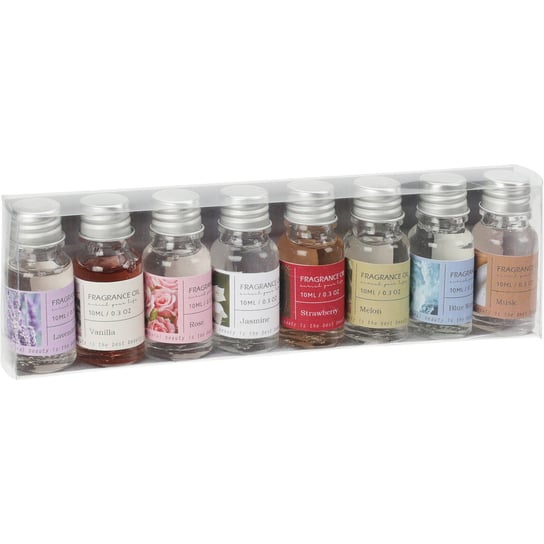 Zestaw do aromaterapii, 8 zapachów, 10 ml Home Styling Collection