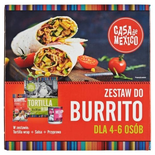 Zestaw do burrito 475g - Casa de Mexico Casa de Mexico
