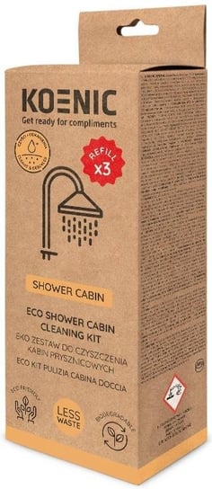 Zestaw do czyszczenia kabin prysznicowych (tabletki+butelka) KOENIC KCL-S007-INT Koenic