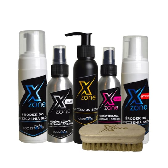 Zestaw do czyszczenia oraz konserwacji Odzieży Skórzanej Strong Z Jonami Xzone – Szczotka Xzone