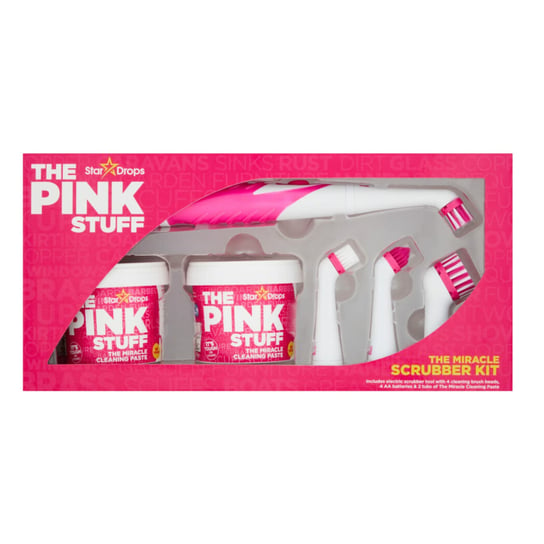 Zestaw do czyszczenia THE PINK STUFF Paste Miracle Scrubber Kit The Pink Stuff