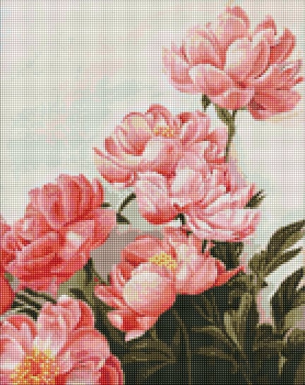 Zestaw do diamentowy mozaika. "Bukiet różowych piwonii ©ArtAlekhina" 40х50cm, AMO7274 Ideyka