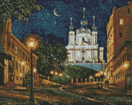 Zestaw do diamentowy mozaika. "Wieczór Kijów©Siergiej Brandt" 40х50cm, AMO7348 Ideyka