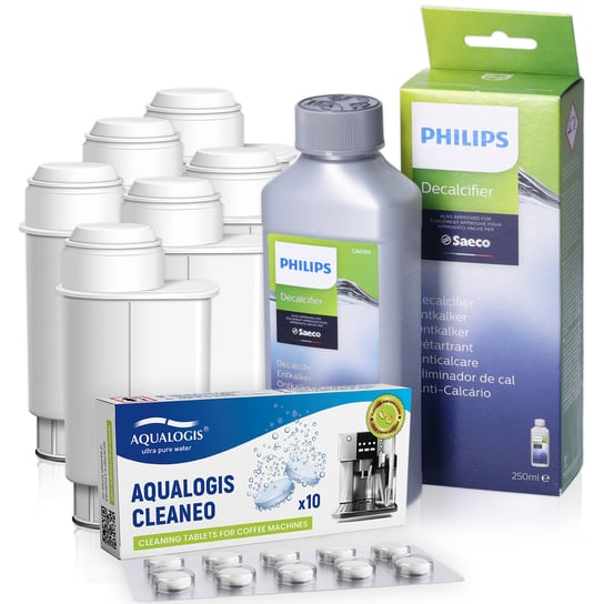 Zestaw do Ekspresów Philips AL-Inte+ 6szt, Cleaneo 10tab, CA6700/10 Aqualogis