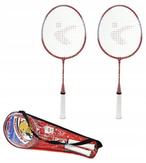 ZESTAW DO GRY badminton DWIE RAKIETKI + POKROWIEC Midex