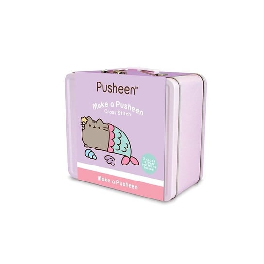 Zestaw do haftowania w metalowym pudełku Pusheen Pusheen