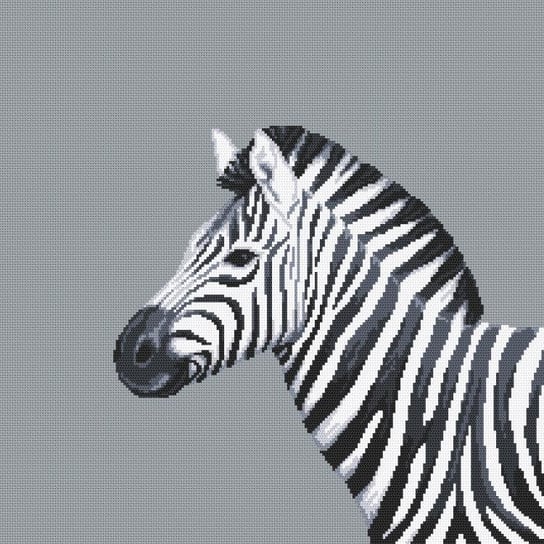 Zestaw Do Haftu - Czarno-Biała Zebra CORICAMO