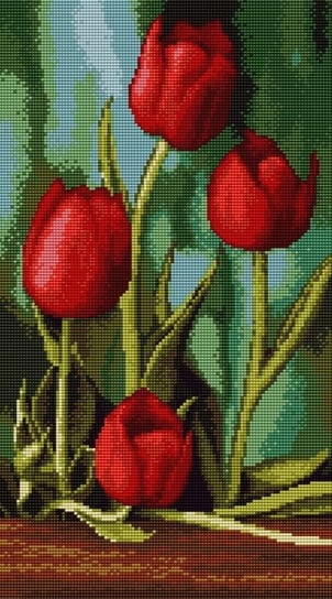 Zestaw do haftu krzyżykowego + wzór tulipany (7360) Inna marka