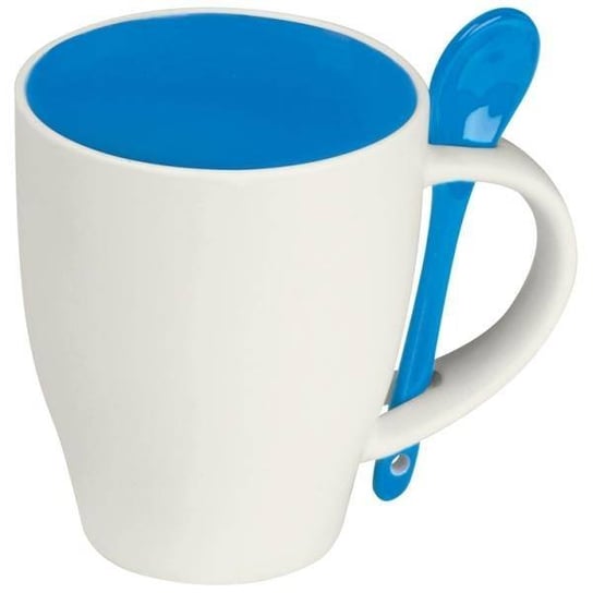 Zestaw do kawy ceramiczny PALERMO 250 ml Niebieski UPOMINKARNIA