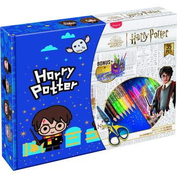 Zestaw Do Kolorowania 35 Elementów Maped Harry Potter W Pudełku Maped