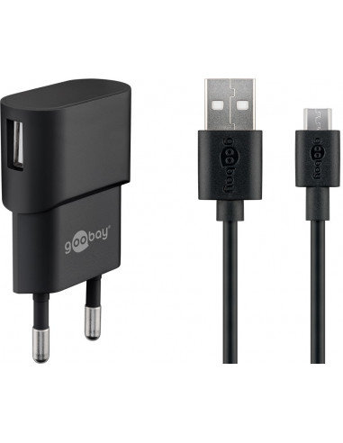 Zestaw do ładowania Micro USB 1 A Goobay