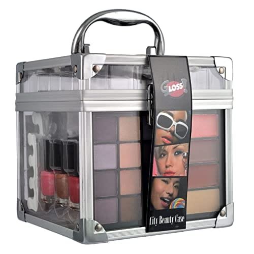 Zestaw Do Makijażu - City Beauty Case - 36 Szt. - Prezent Na Boże Narodzenie Dla Kobiet - Pudełko Na Kosmetyki Inna marka