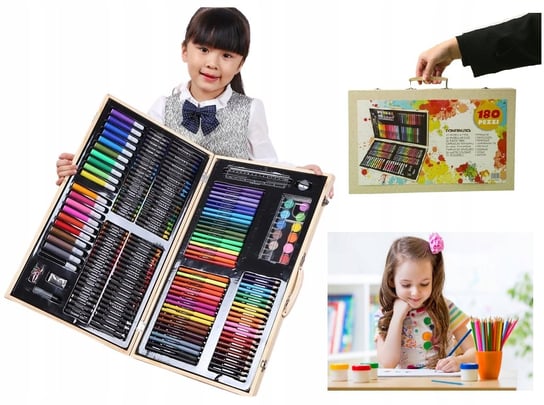 Zestaw Do Malowania Dla Dzieci Artystyczny 180Pcs Inny producent
