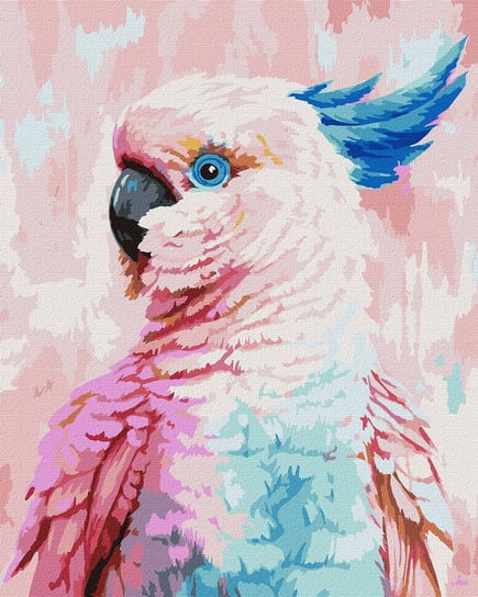 Zestaw do malowania po numerach. "Jaskrawy kakadu ©Ira Volkova" 40х50cm, KHO4398 Ideyka