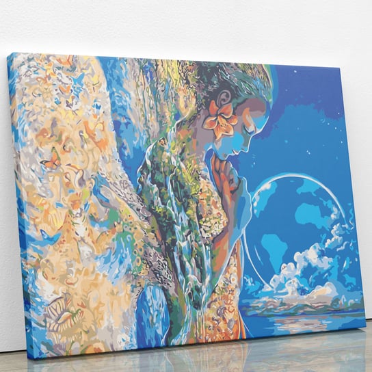 Zestaw do malowania po numerach - Matka Ziemia 50x40 cm ArtOnly