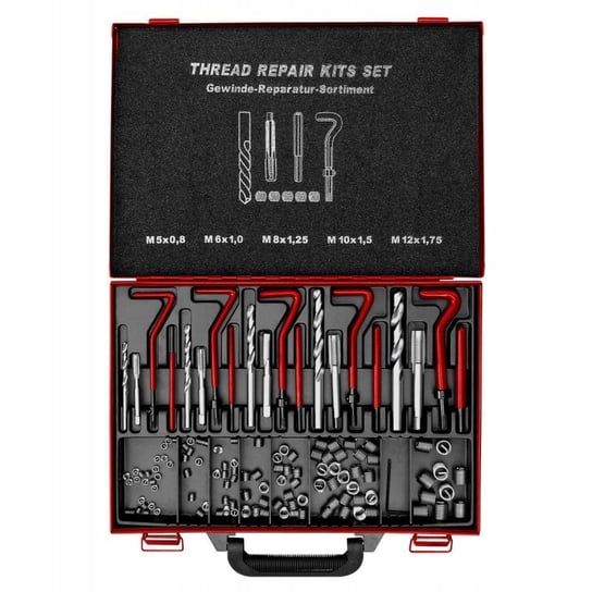 Zestaw do naprawy gwintów gwintowników GRSM5-12 HOLZMANN