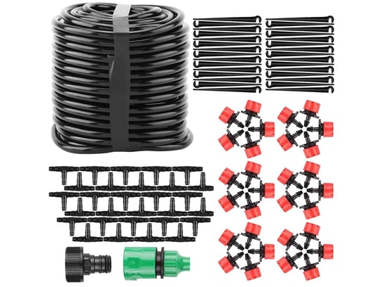 Zestaw Do Nawadniania Automatycznego Roślin Irygacji Wąż Ogrodowy 25M PrzydaSie.pl