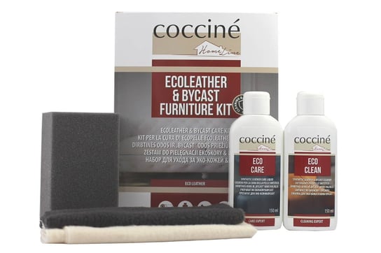 Zestaw do pielęgnacji i czyszczenia ekoskóry coccine 5w1 Coccine