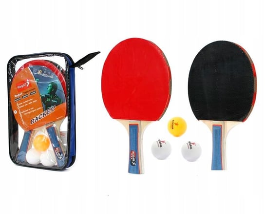 Zestaw Do Ping Ponga 2 Paletki Tenis Stołowy Midex