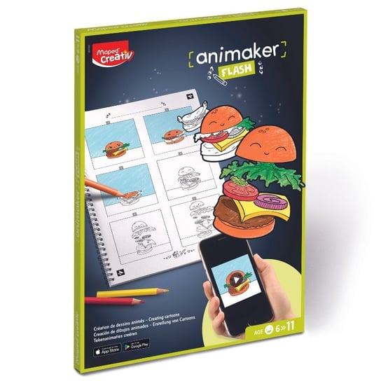 Zestaw do rysowania animacji Maped Creativ Animaker Flash Pop Maped Creativ