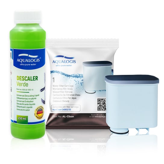 Zestaw do Saeco Philips AL-Clean 1szt, Verde250ml Aqualogis