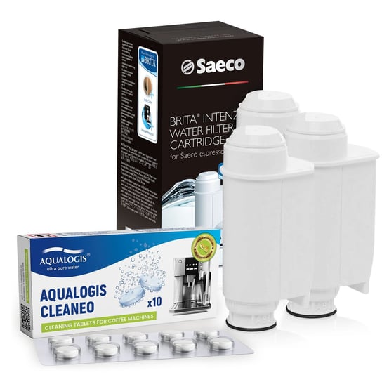 Zestaw Do Saeco Philips, Intenza+ 3 szt, Cleaneo 10 szt. Aqualogis