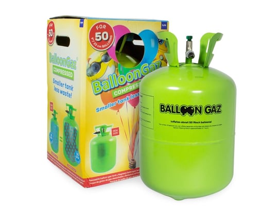 Zestaw do samodzielnego napełniania 50 balonów helem - butla BALLOON TIME