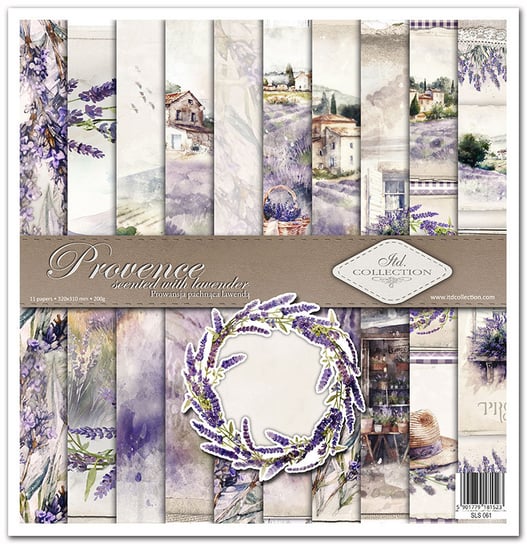 Zestaw do scrapbooking SLS-061 Provence scented with lavender ITD Collection