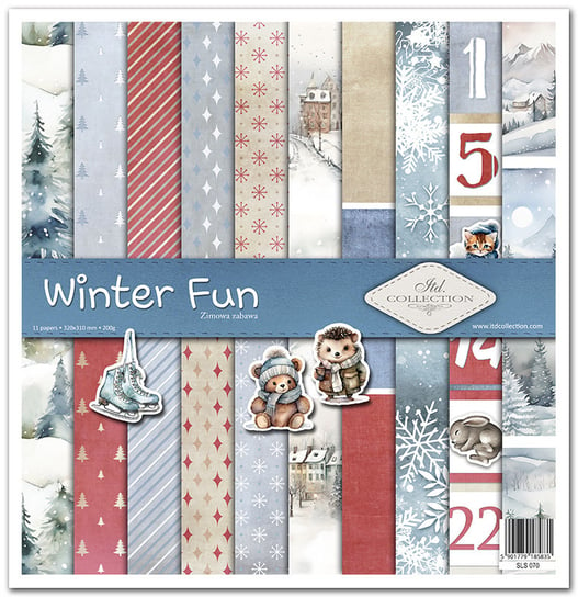 Zestaw do scrapbooking SLS-070 ''Winter Fun'' ITD Collection