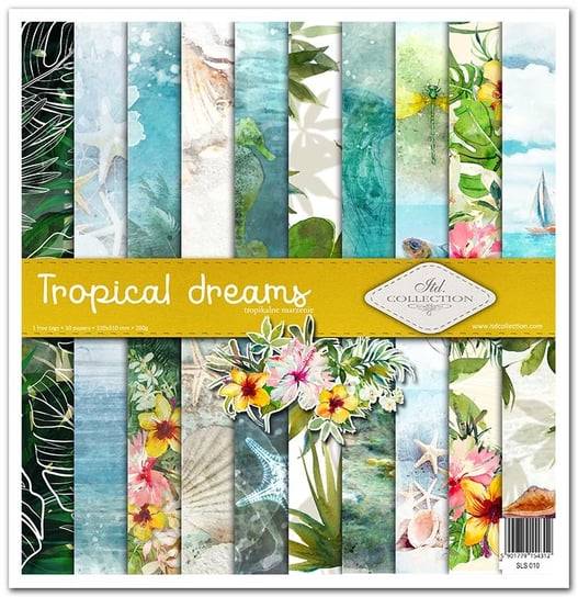 Zestaw do scrapbookingu SLS-010 ''Tropical dreams'' ITD Collection