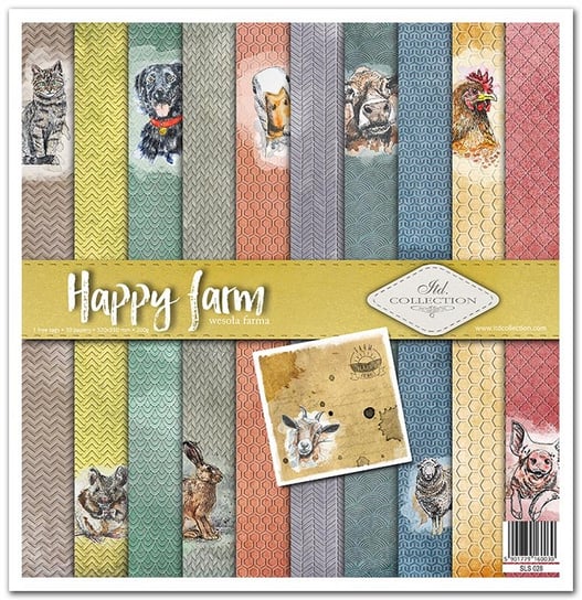 Zestaw do scrapbookingu SLS-028 "Happy farm" ITD Collection