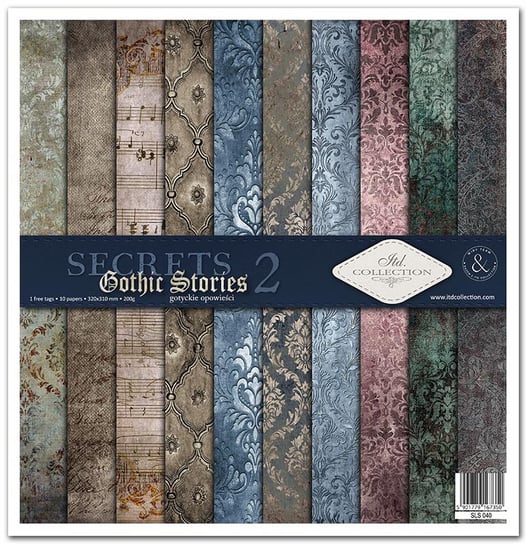 Zestaw do scrapbookingu SLS-040 "Gothic Stories 2" ITD Collection