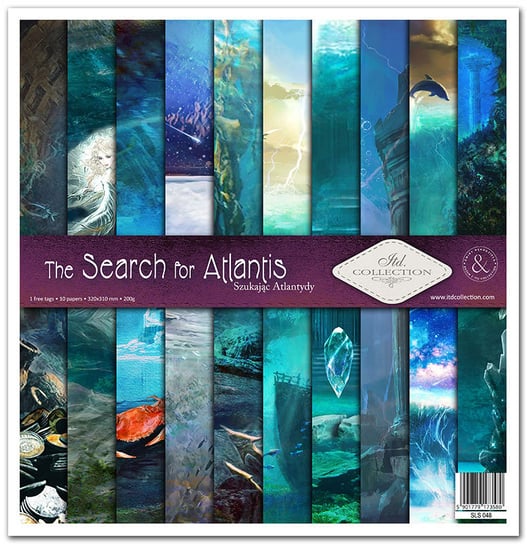 Zestaw Do Scrapbookingu Sls-048 ''The Search For Atlantis'' ITD Collection