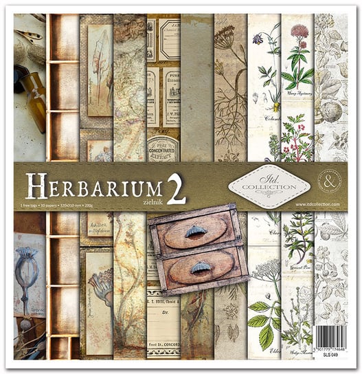 Zestaw Do Scrapbookingu Sls-049 ''Herbarium 2'' ITD Collection
