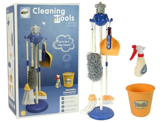 Zestaw Do Sprzątania Na Stojaku 7 Elementów Lean Toys