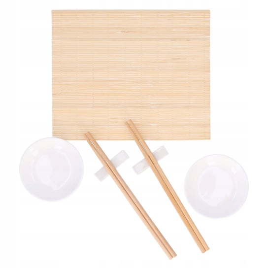 Zestaw do sushi serwowania pałeczki mata bambusowa EH Excellent Houseware