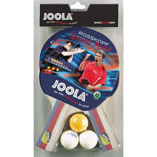 Zestaw do tenisa stołowego JOOLA 2 rakietki 3 piłeczki Joola