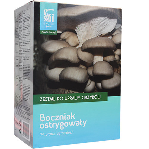 Zestaw do uprawy grzybów Boczniak ostrygowaty profesional / Exoticgrow / inna (Inny)