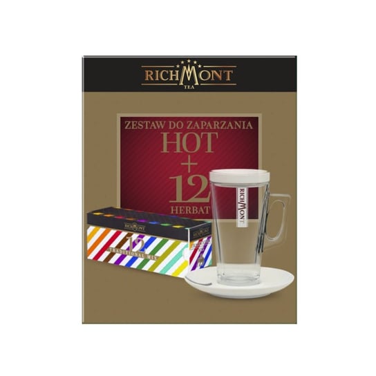 Zestaw Do Zaparzania Richmont HOT + Mix Herbat / Rich Mont Tea RICHMONT