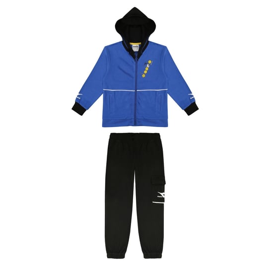 Zestaw dresowy dziewczęcy DIADORA JG.HD TRACKSUIT TWINKLE - XS Diadora