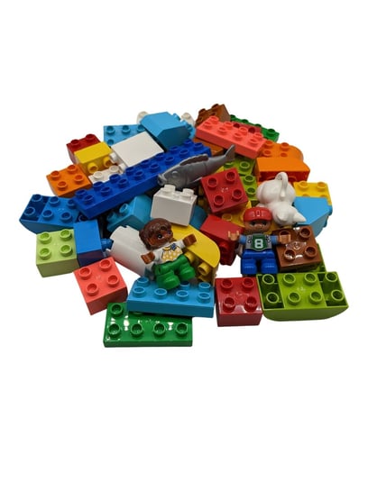 Zestaw edukacyjny LEGO® DUPLO® Minifigurki Klocki podstawowe NOWOŚĆ! Ilość 50x LEGO