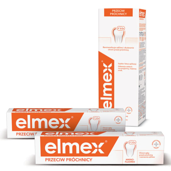 Zestaw elmex CARIES ZESTAW przeciw próchnicy zębów Elmex