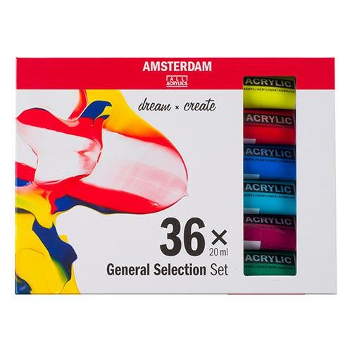 Zestaw Farb Akrylowych Amsterdam 36X20Ml Amsterdam