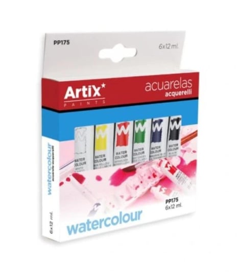 Zestaw Farb Akwarelowych 6 Kolorów Pp175 Mp Colors MP Colors