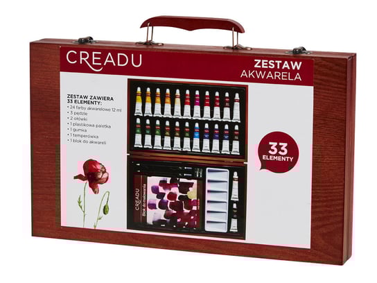 Zestaw farb akwarelowych, Creadu Creadu