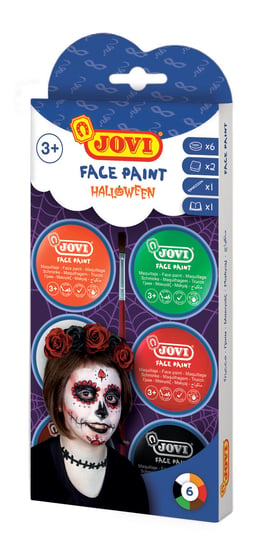 Zestaw farb do malowania twarzy, Halloween Jovi