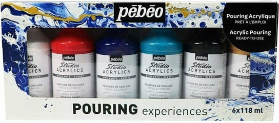 Zestaw farb do Pouringu Pebeo 6x118ml PEBEO