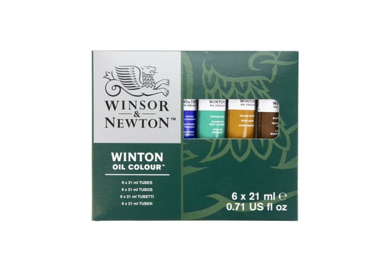 Zestaw farb olejnych, 6 kolorów, Winsor&Nweton Winsor & Newton